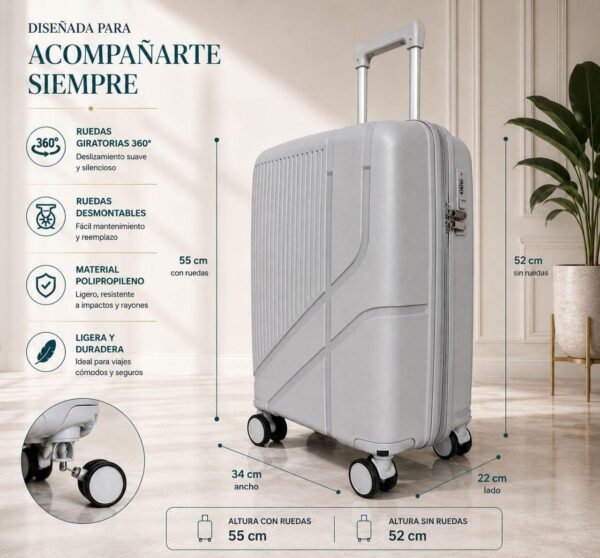 MALETA POLIPROPILENO 10 KG