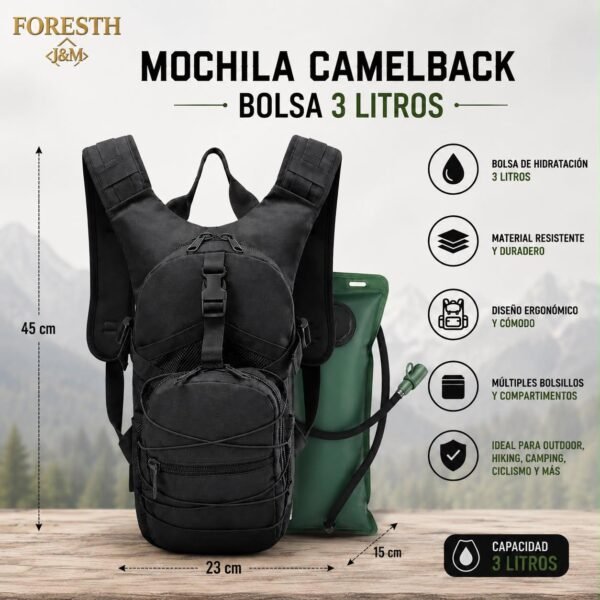 MOCHILA CAMELBAK 3L