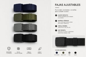 FAJA HEBILLA DE PLASTICO TACTICA