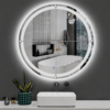 ESPEJO DE BAÑO OVALADO / REDONDO LED