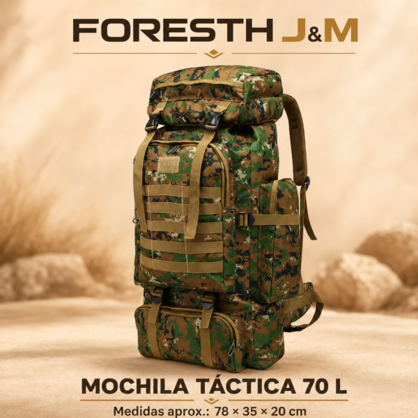 MOCHILA 90L MONTAÑERA