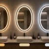 ESPEJO DE BAÑO OVALADO / REDONDO LED
