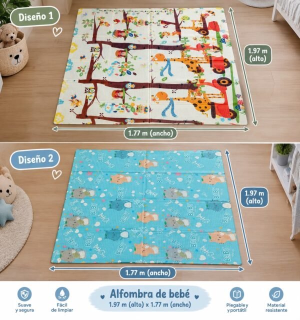 ALFOMBRA ANTI GOLPES PARA NIÑOS